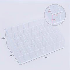 Lipstick Holder, 40 Space Acrylic Lipstick Holder Organizer Case