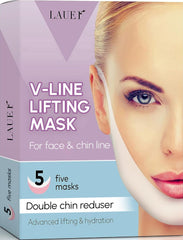 V Shaped Contouring Face Mask Line Shaping Lifting Belt Neck Reduction