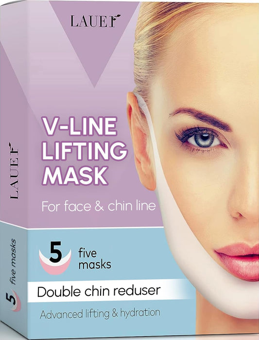 V Shaped Contouring Face Mask Line Shaping Lifting Belt Neck Reduction