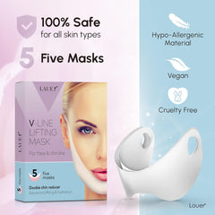 V Shaped Contouring Face Mask Line Shaping Lifting Belt Neck Reduction